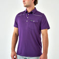 Burlebo Pearl Snap Performance Polo - pick color