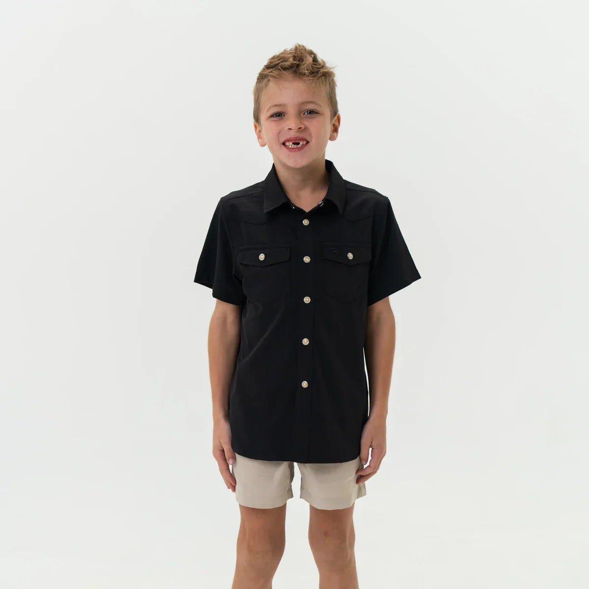 Burlebo Performance Western Shirt - Boys - pick color