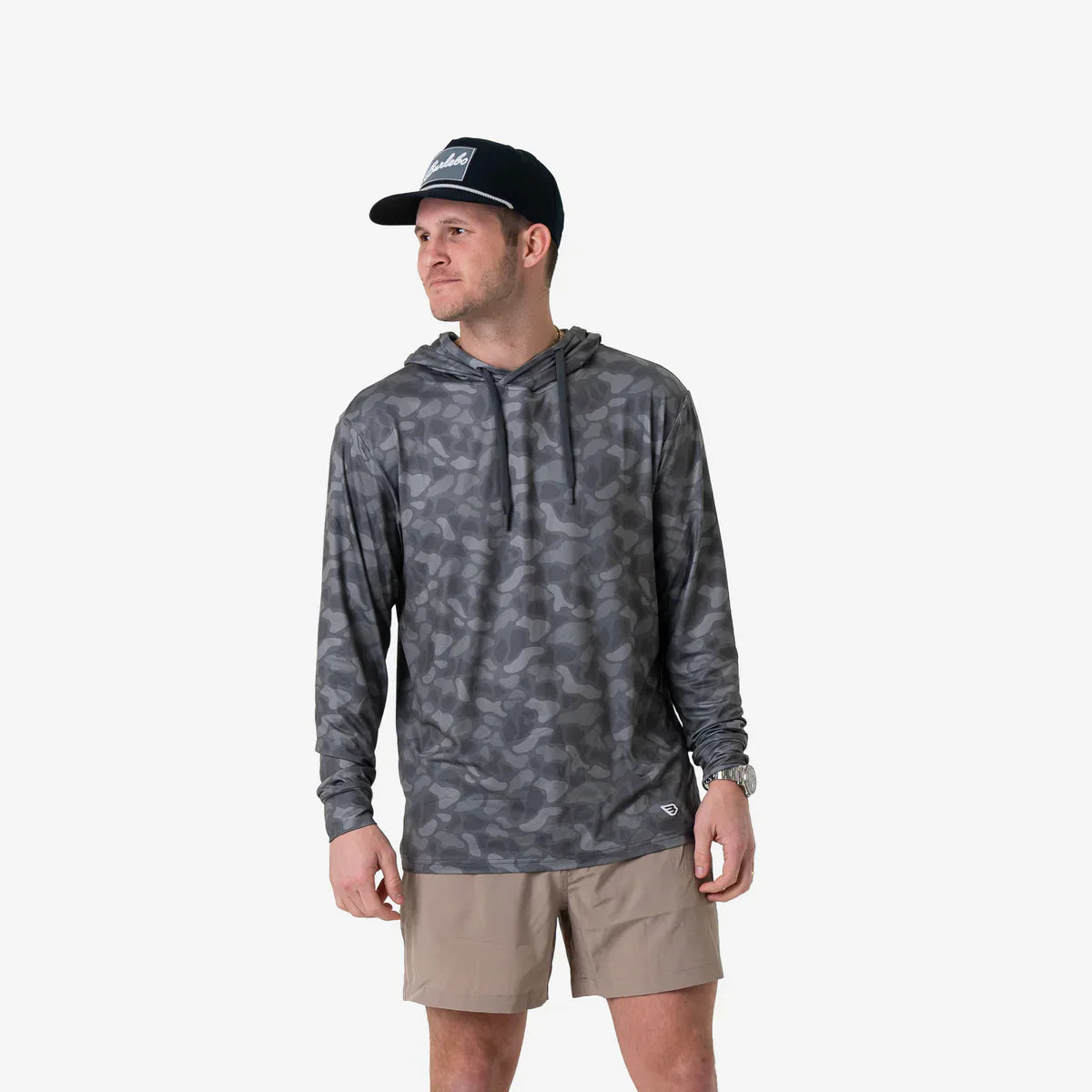 Burlebo Performance Hoodies - Stone Camo