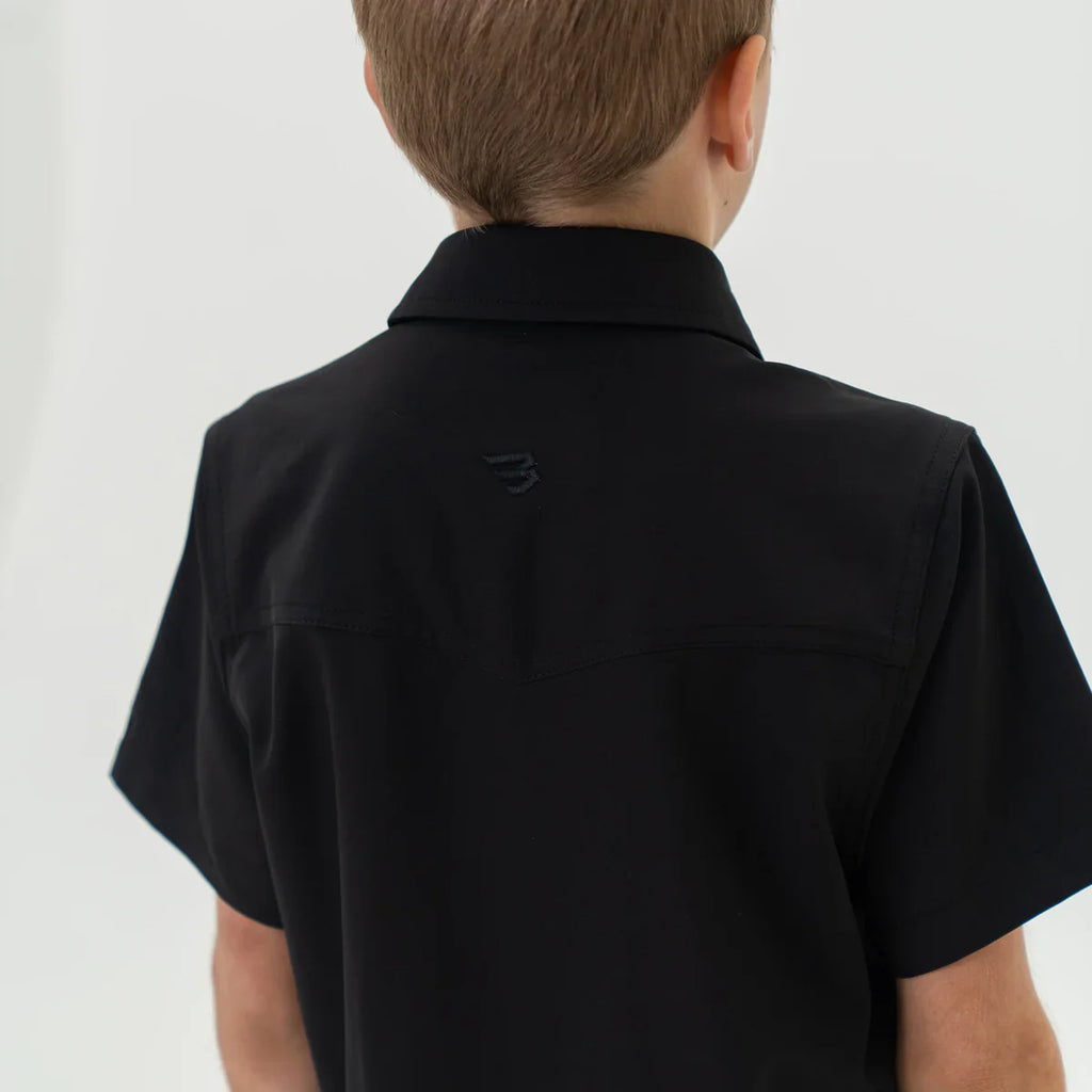 Burlebo Performance Western Shirt - Boys - pick color