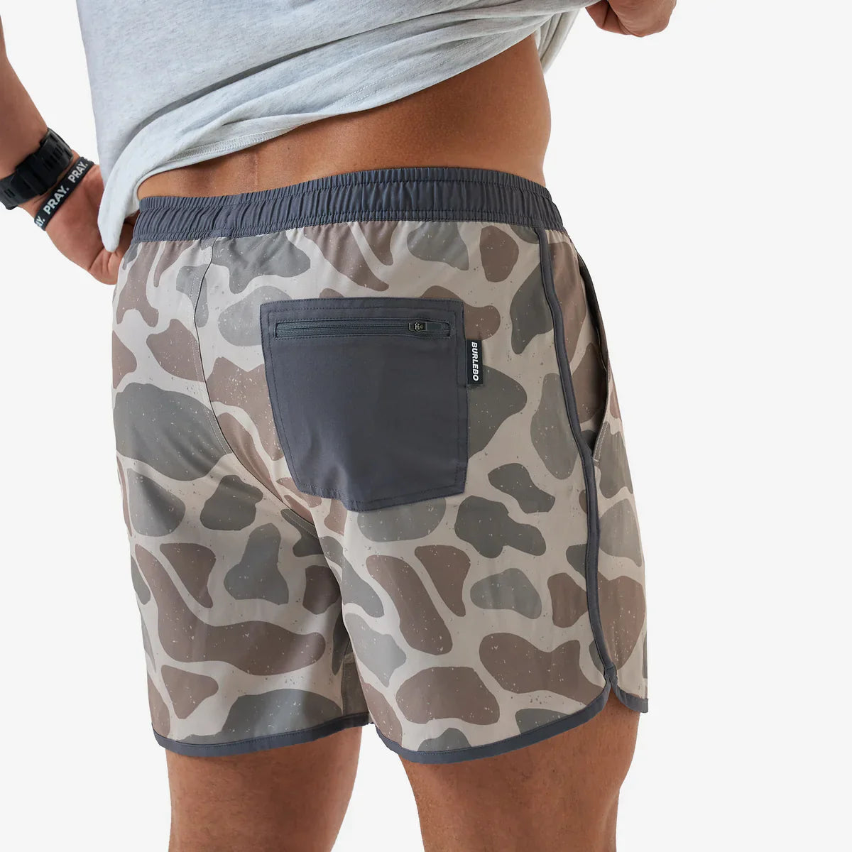 Burlebo Swim Trunk - Jumbo Classic Deer Camo