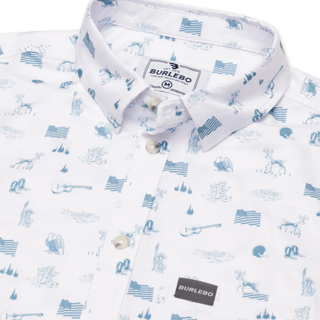 Burlebo Performance Button Up - America The Great