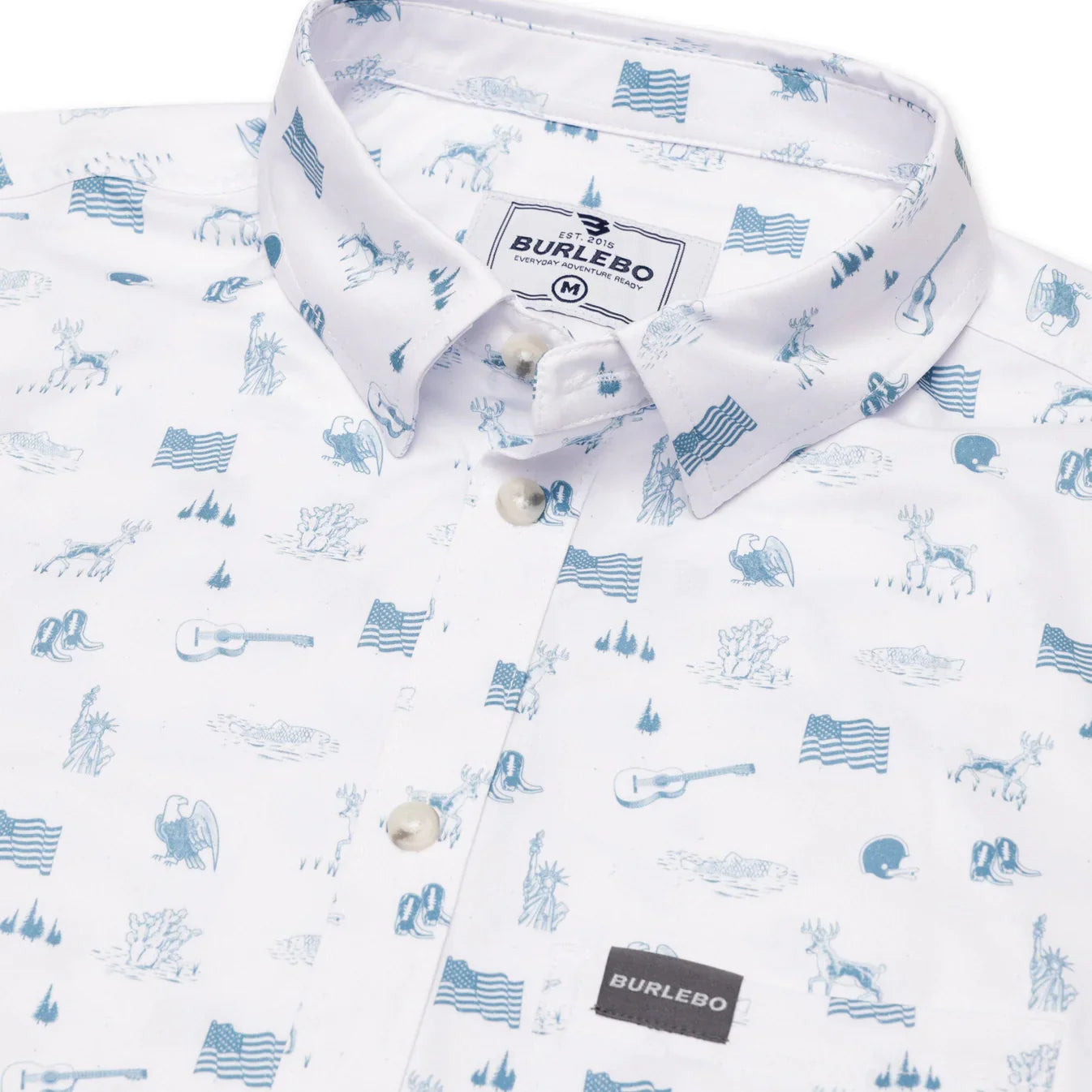 Burlebo Performance Button Up - America The Great
