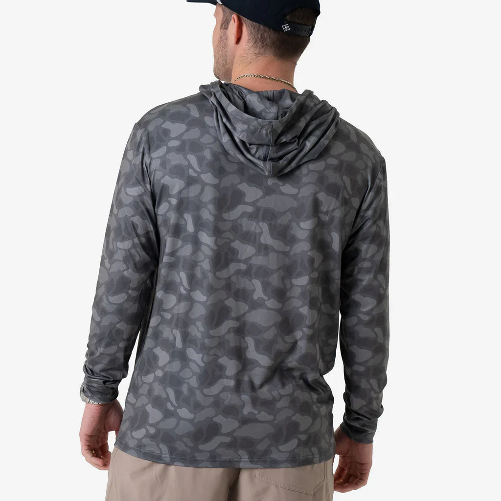Burlebo Performance Hoodies - Stone Camo