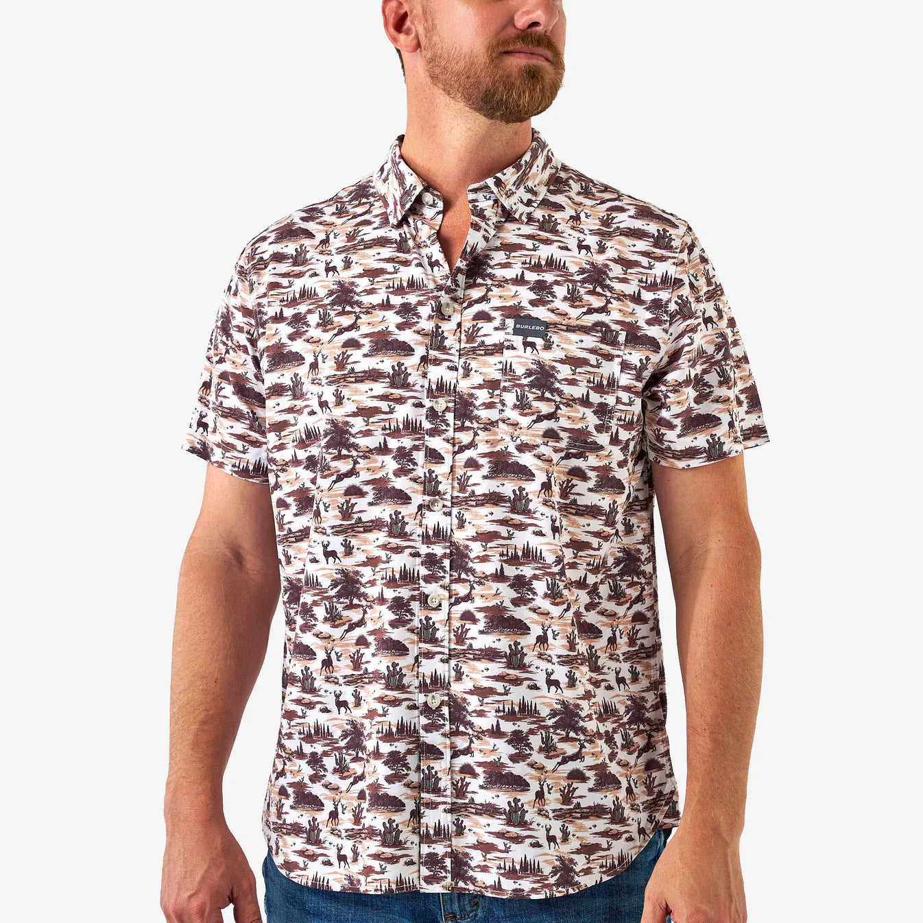 Burlebo Performance Button Up - pick color