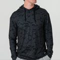 Burlebo Performance Hoodies - Black Camo