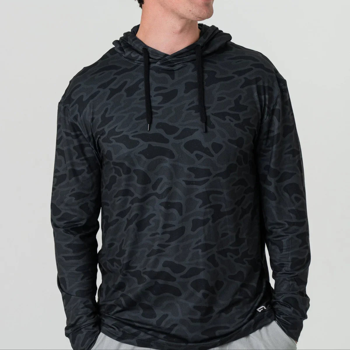 Burlebo Performance Hoodies - Black Camo