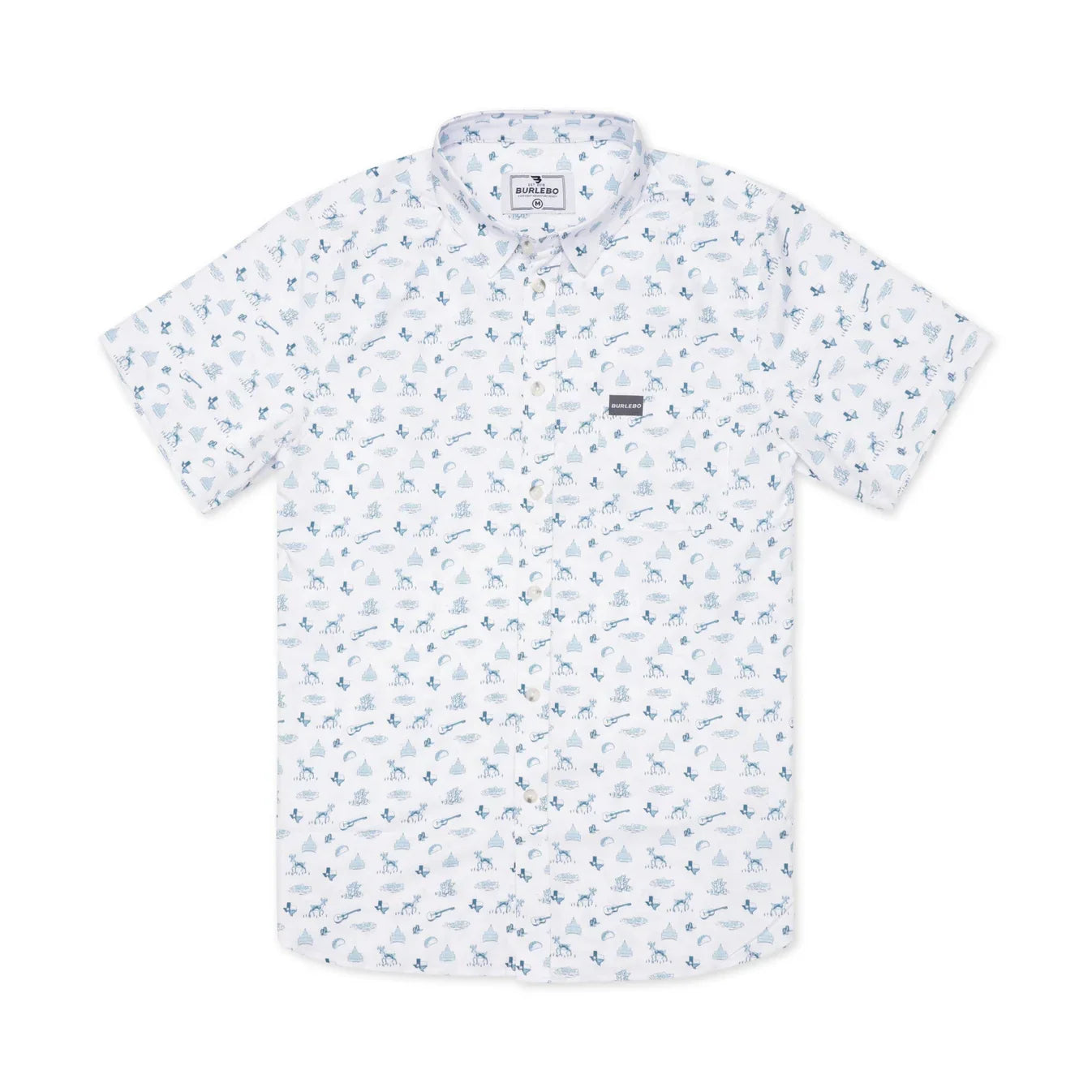 Burlebo Performance Button Up - Lone Star State
