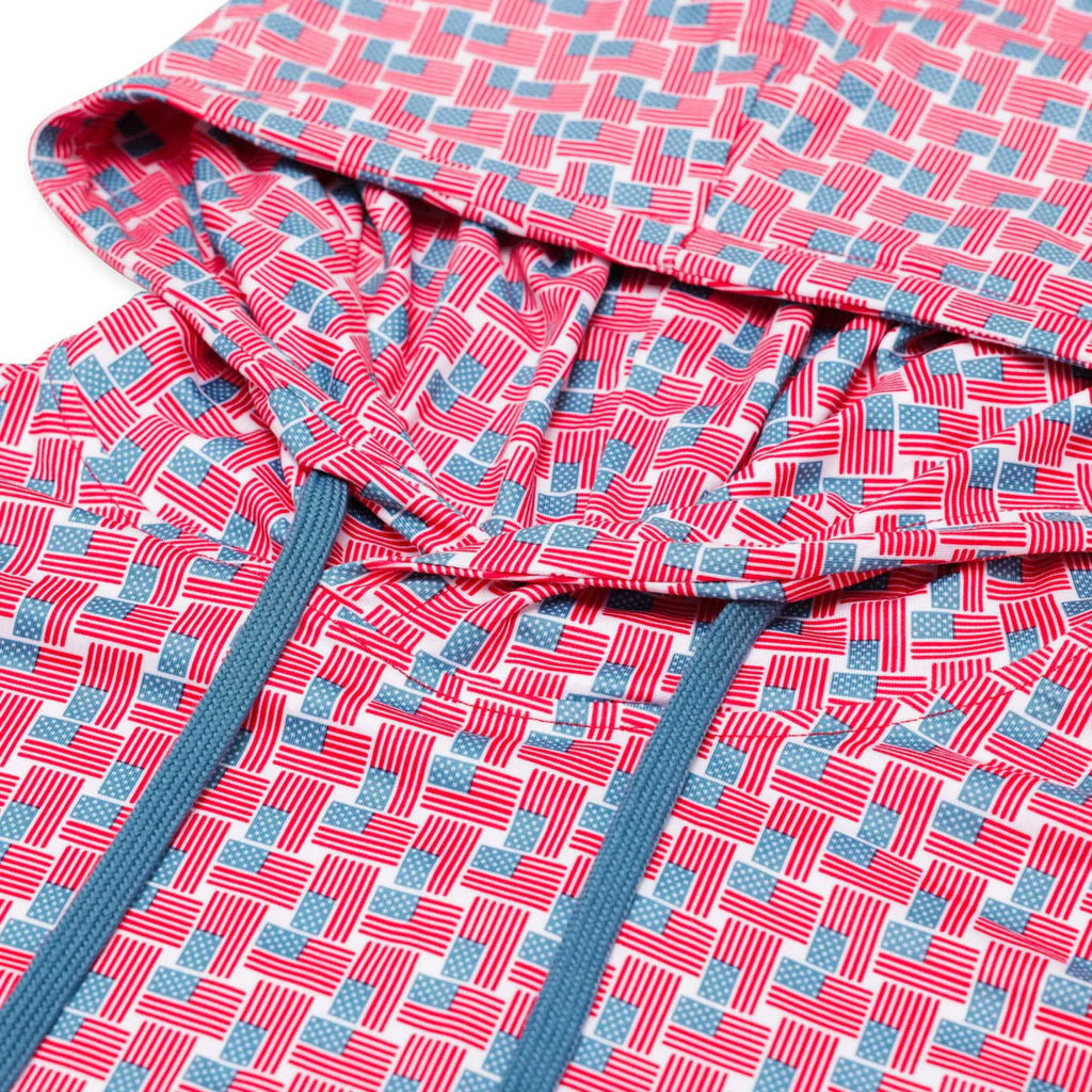 Burlebo Performance Hoodies - American Flag