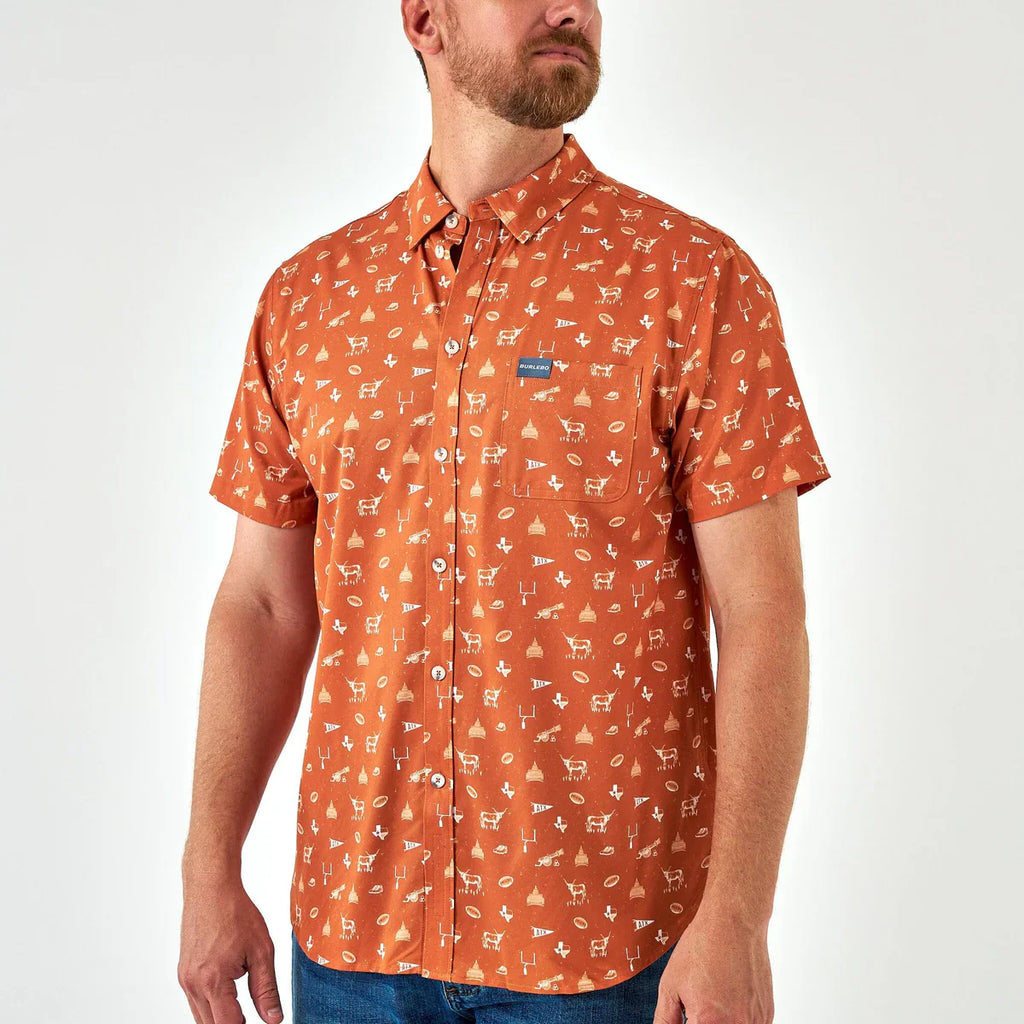 Burlebo Performance Button Up - pick color