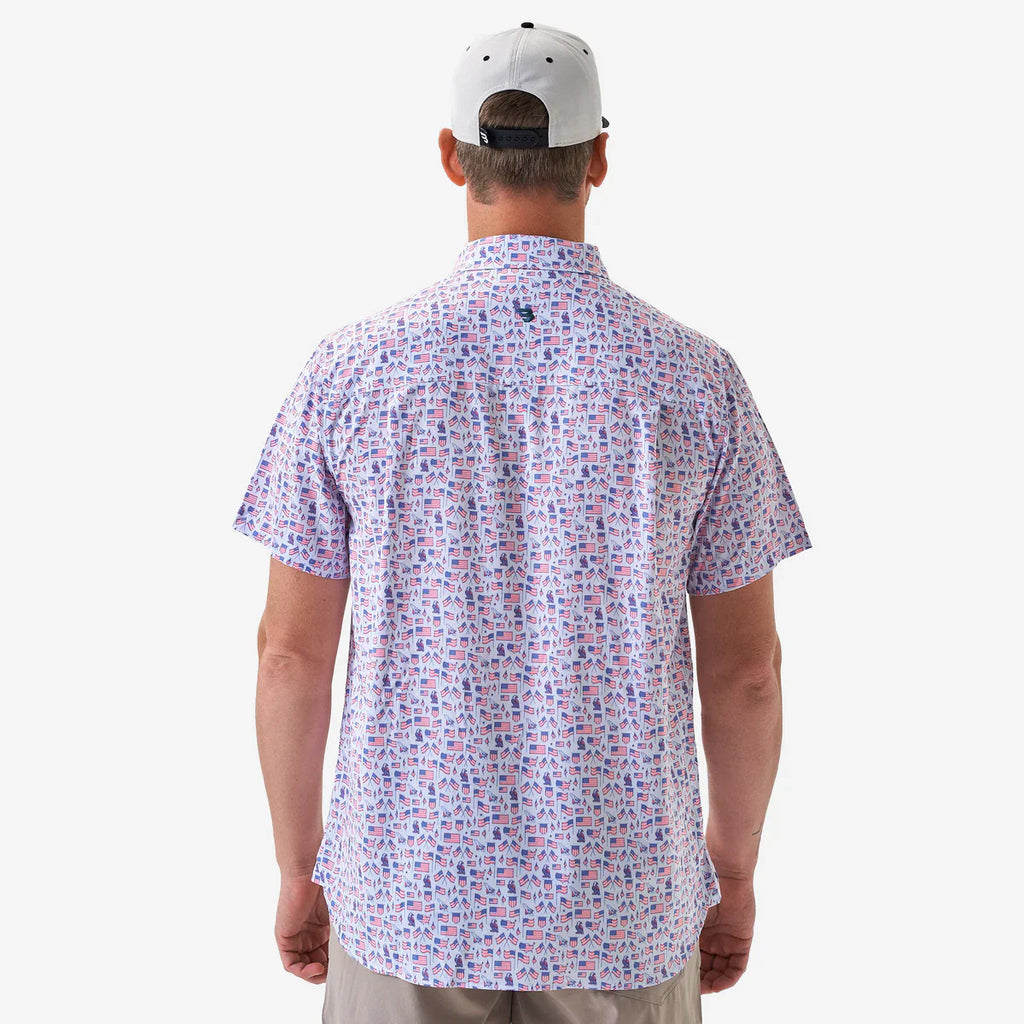 Burlebo Performance Button Up - pick color