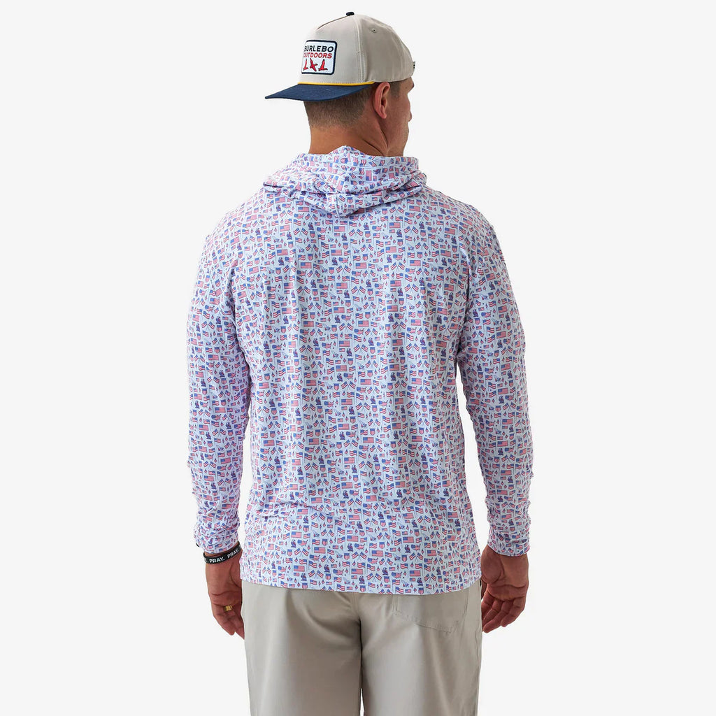 Burlebo Performance Hoodies - Old Glory