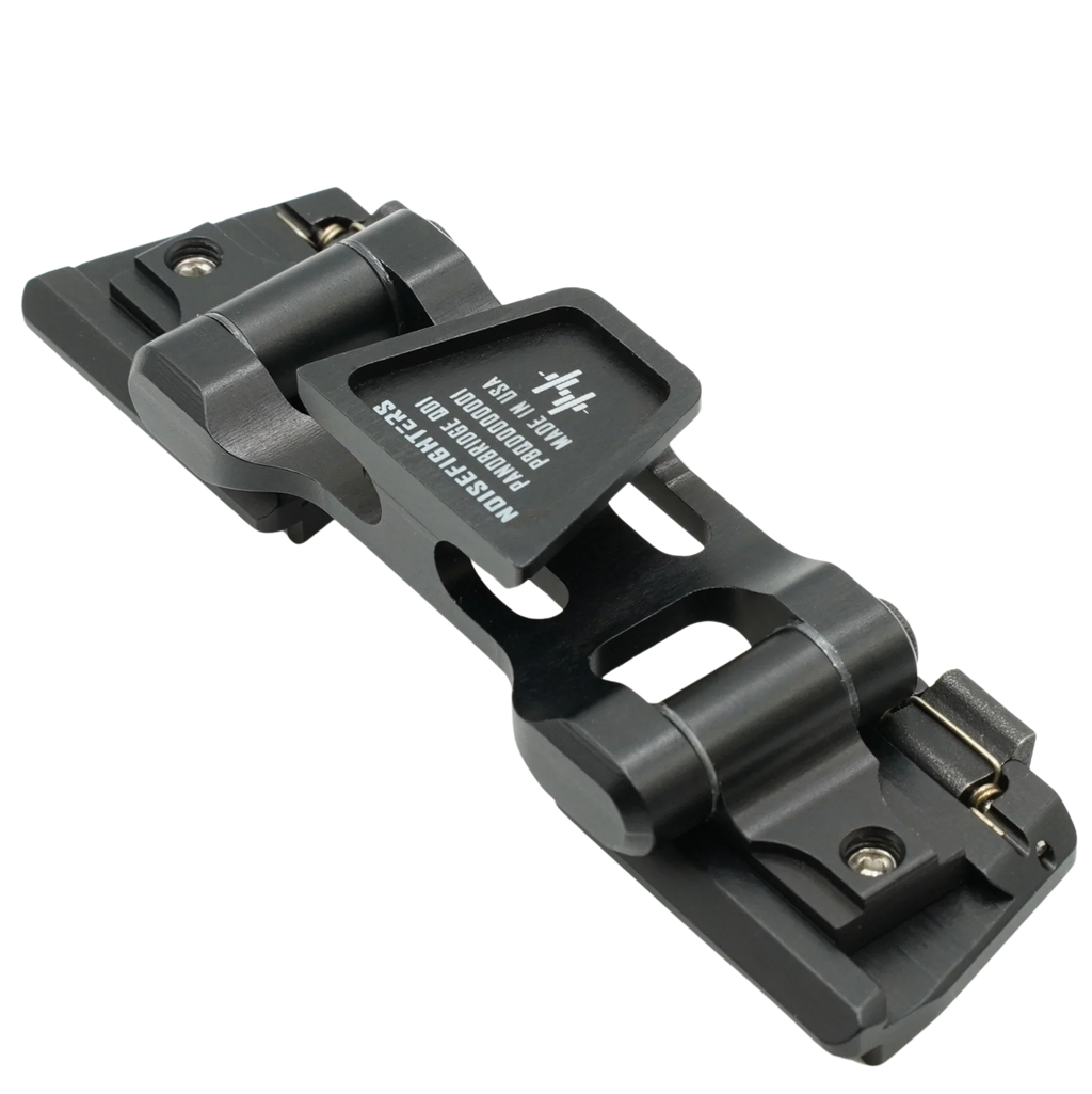 Noisefighters Panobridge QD1: Thermal / Night Vision Bridge with Dual QD Dovetail Arms