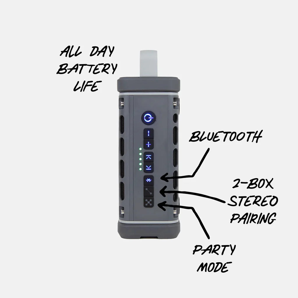 Turtlebox Ranger Speaker - Gray