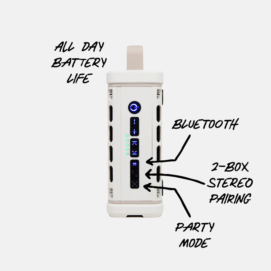 Turtlebox Ranger Speaker - Ivory