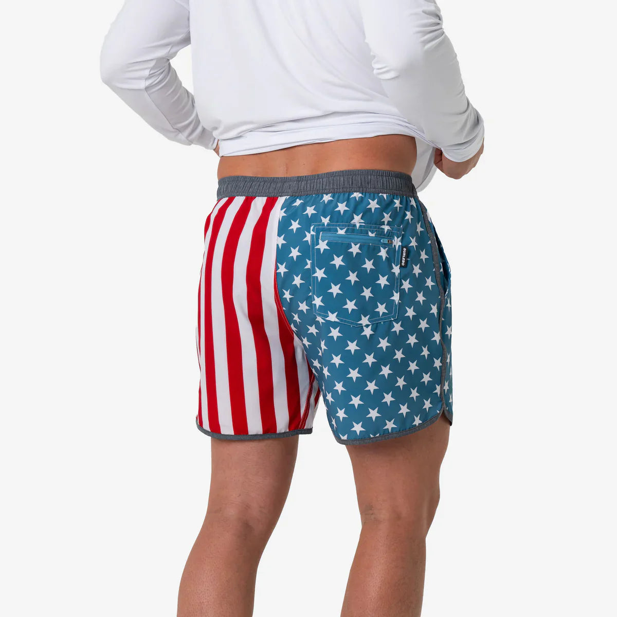 Burlebo Swim Trunk - Throwback USA