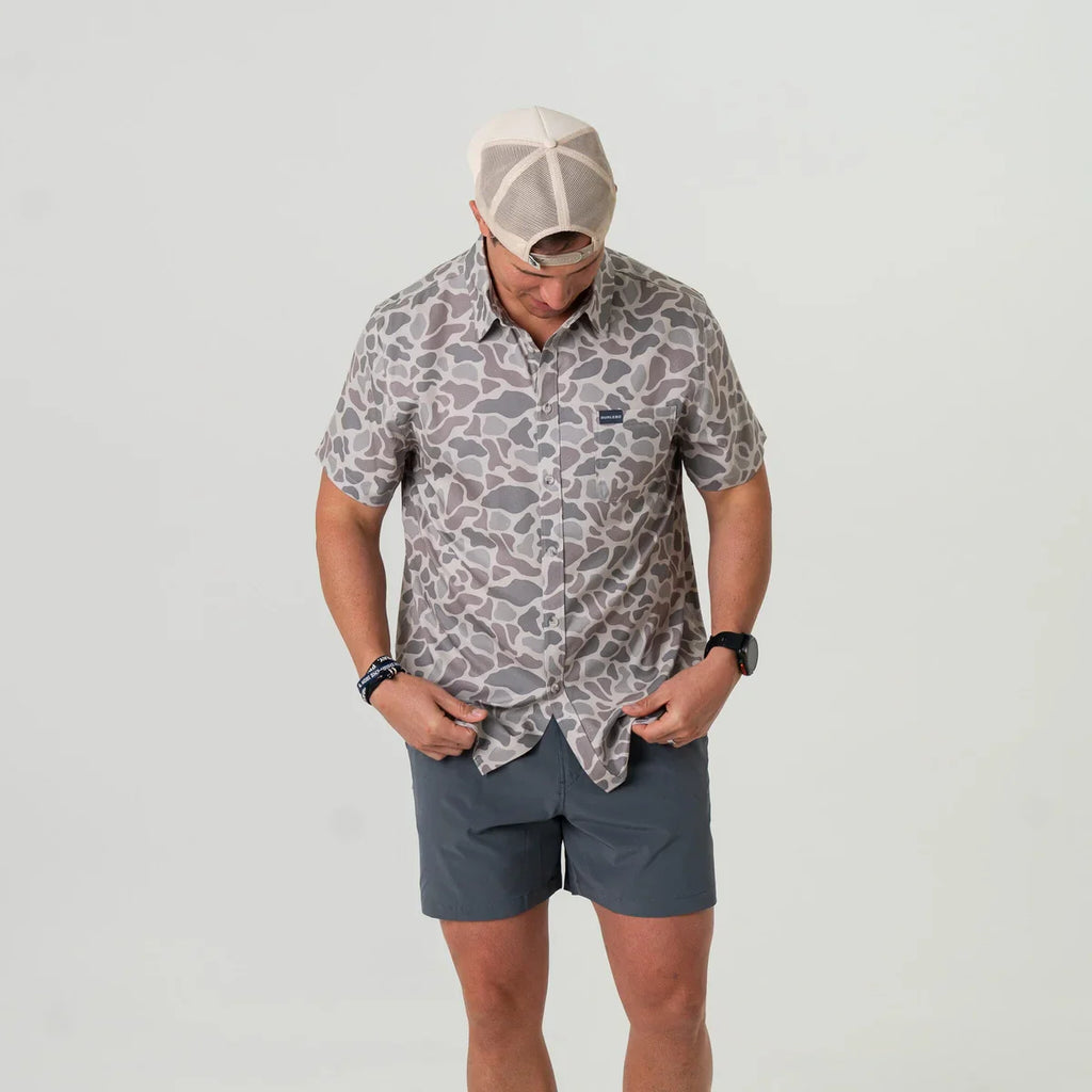 Burlebo Performance Button Up - pick color