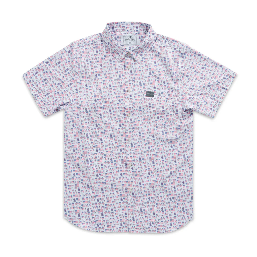 Burlebo Performance Button Up - pick color