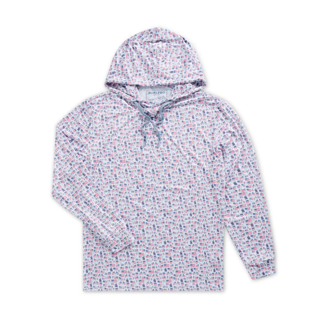 Burlebo Performance Hoodies - Old Glory
