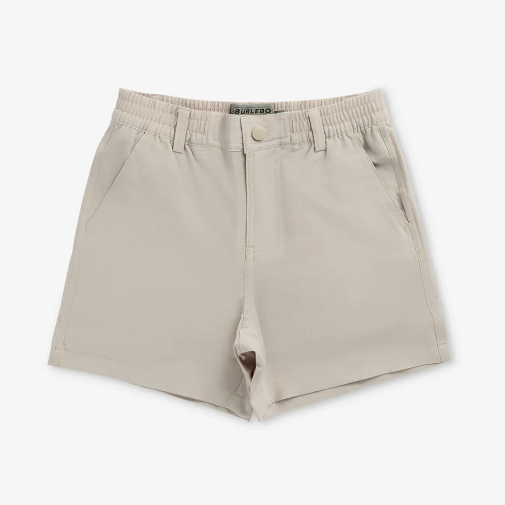 Burlebo Youth Everyday Short - Light Khaki - Into The Wild Pocket