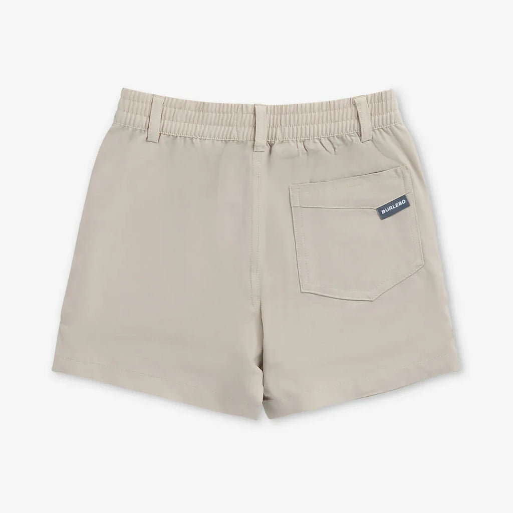 Burlebo Youth Everyday Short - Light Khaki - Into The Wild Pocket