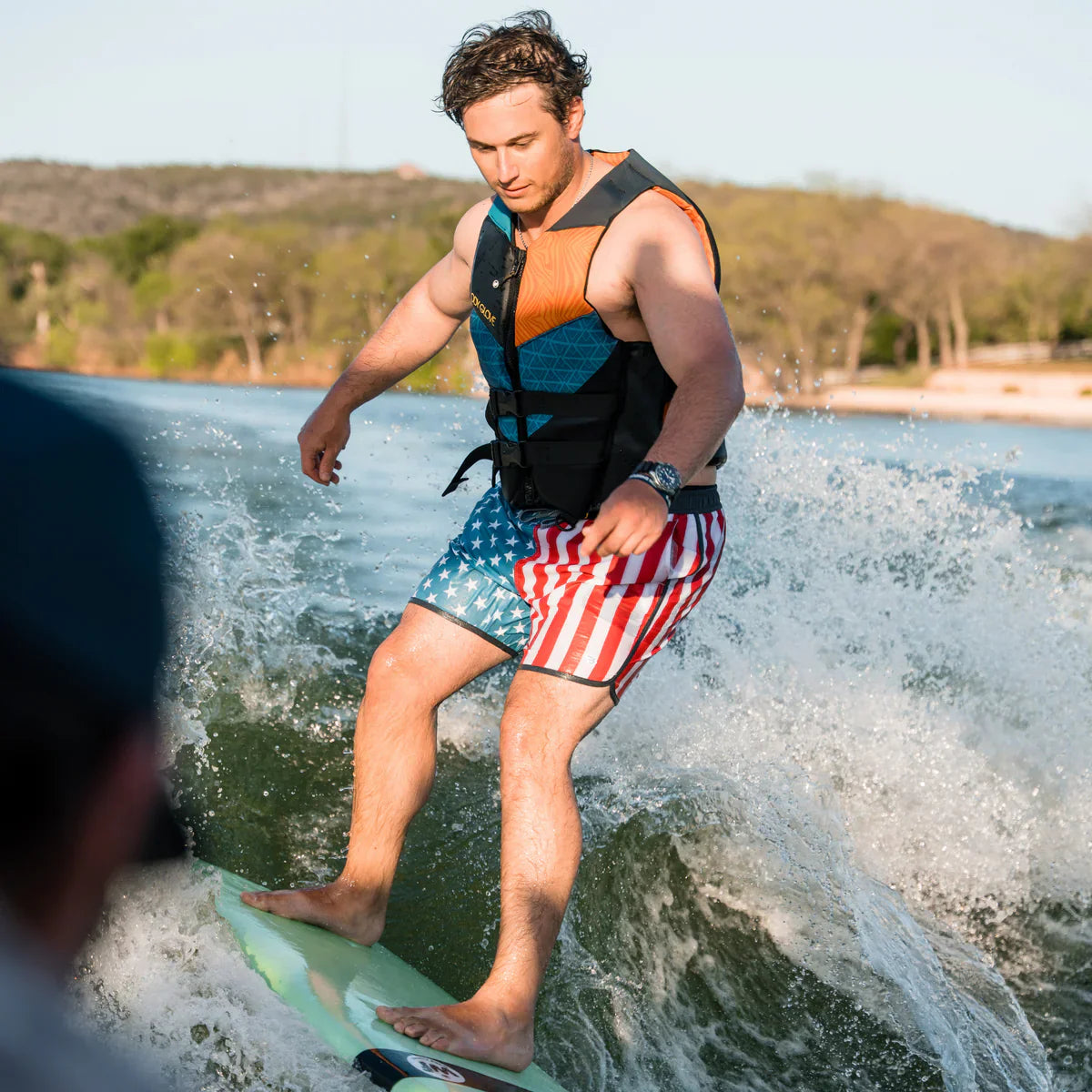 Burlebo Swim Trunk - Throwback USA