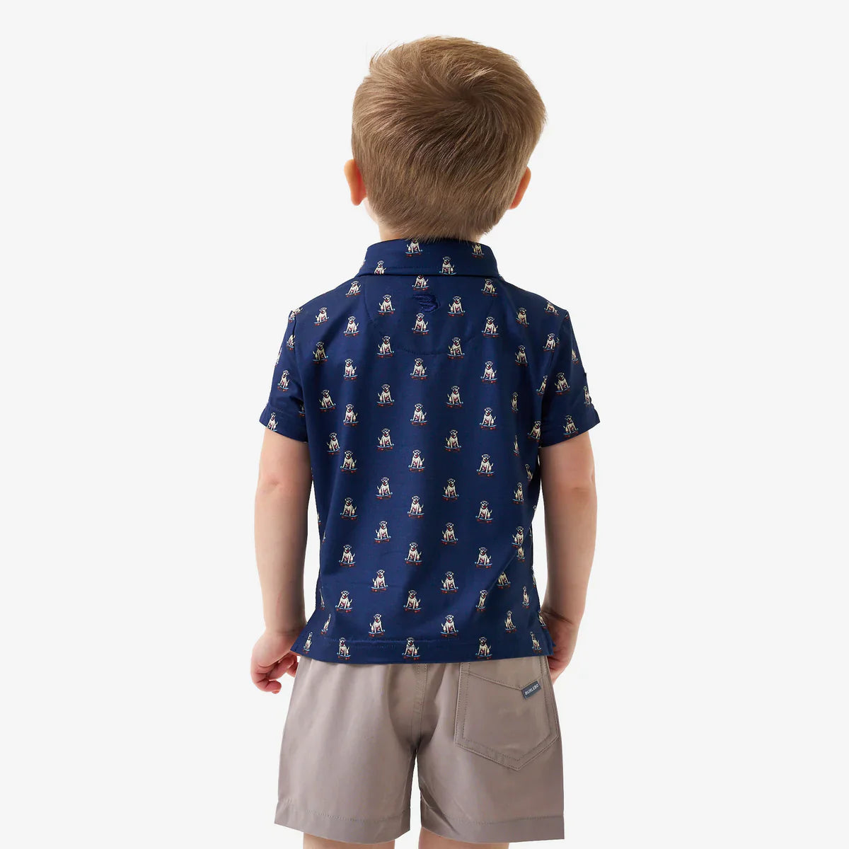 Burlebo Youth Performance Polo - Skate Dog