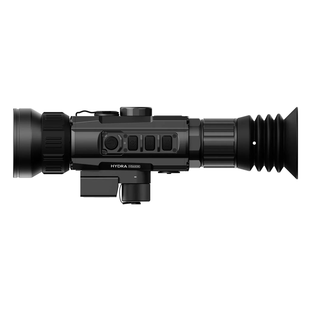 HS650R - HYDRA-LRF Multi-Function Thermal Scope with Laser Rangefinder and Ballistic Calculator - Standalone Scope, Clip-On, Handheld Monocular