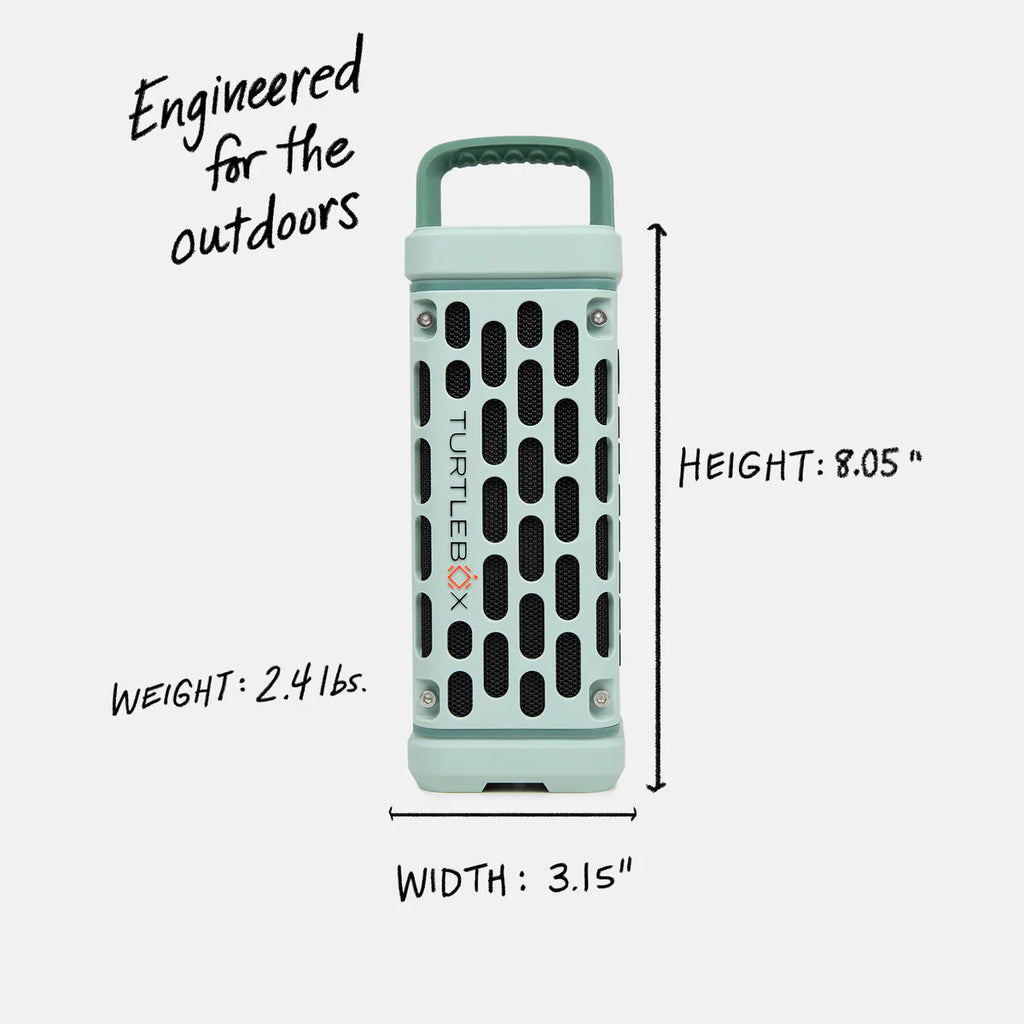Turtlebox Ranger Speaker - River Rock
