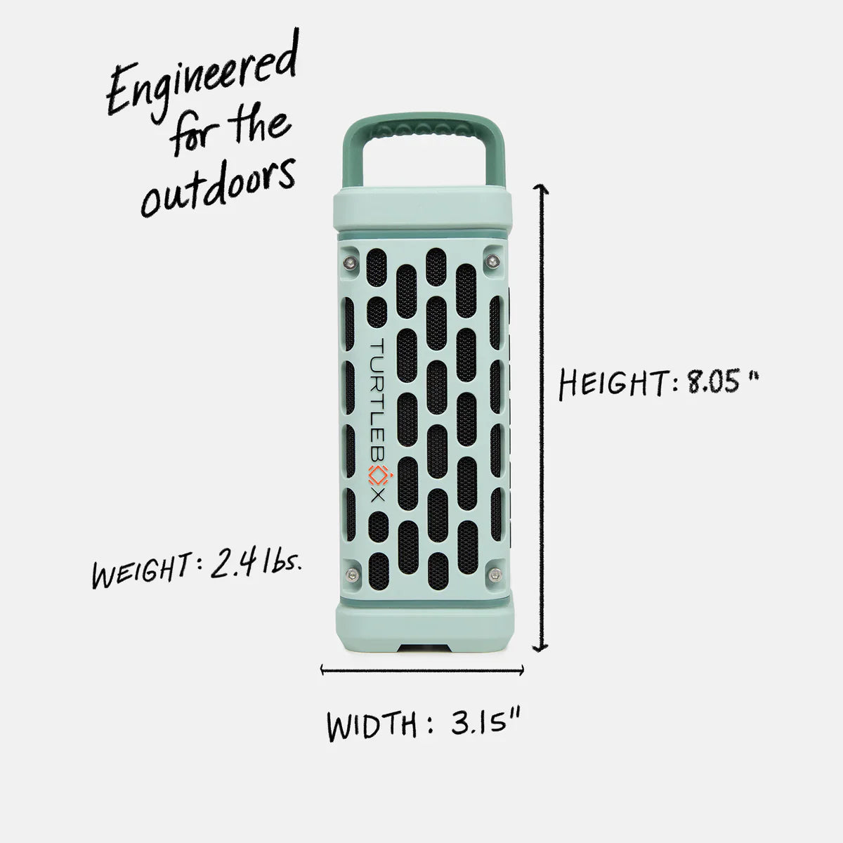 Turtlebox Ranger Speaker - River Rock