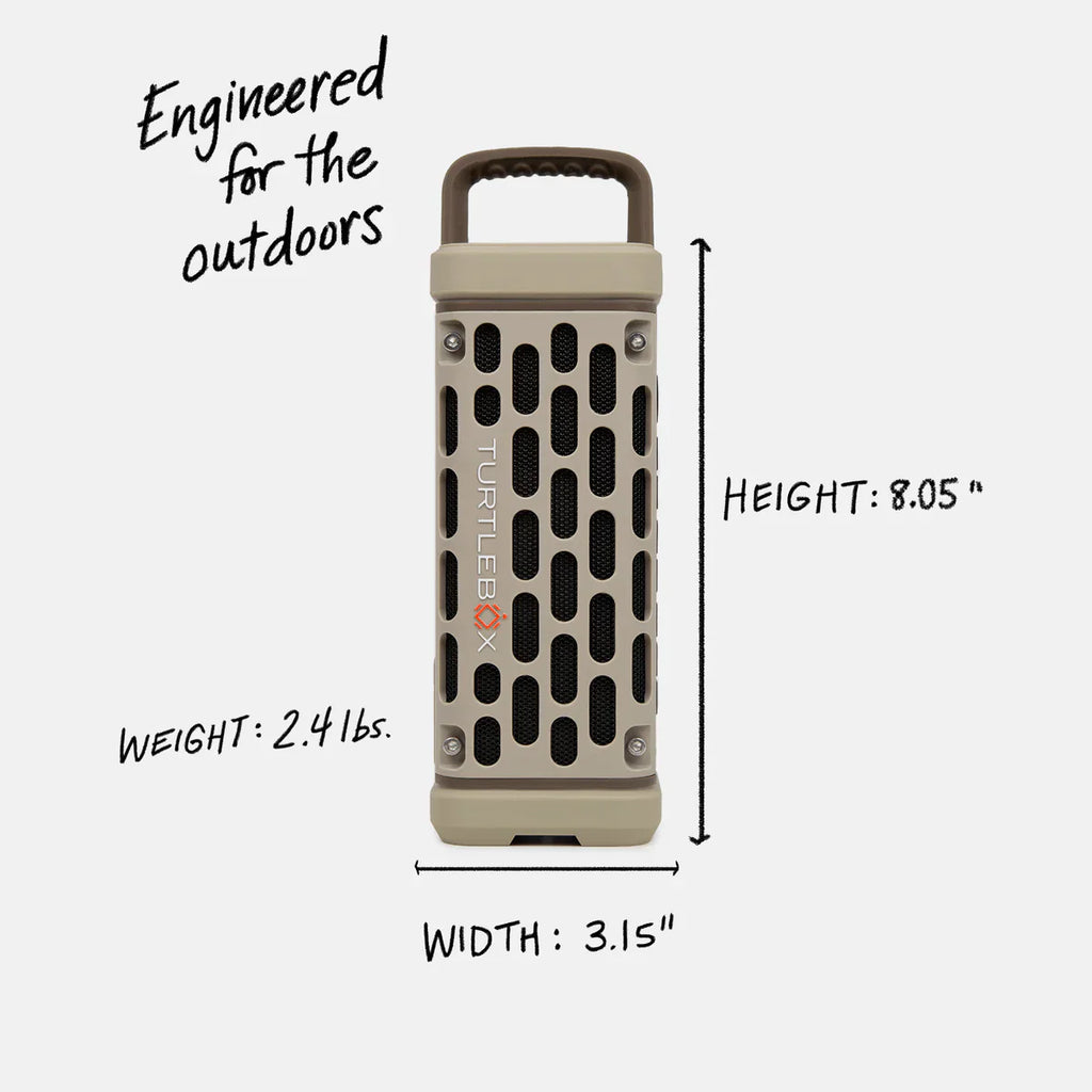 Turtlebox Ranger Speaker - Tan